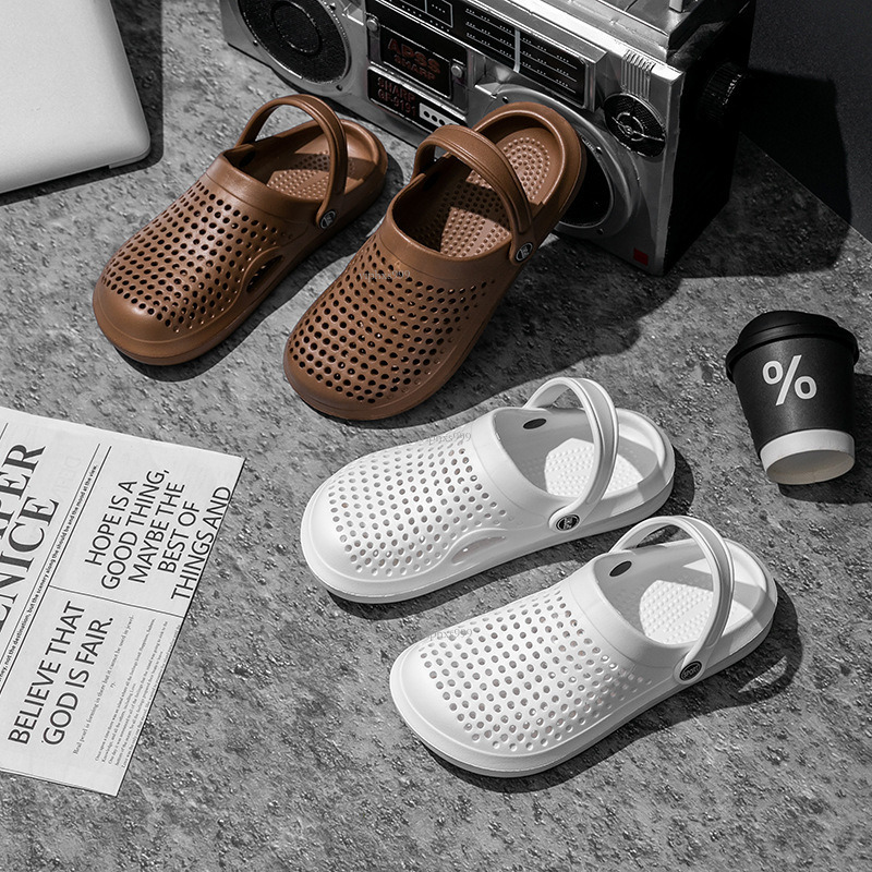 2025 Summer Slippers Men's Outdoor Trend Personality Trendy Fashion Outer Wear Casual Sandals Men