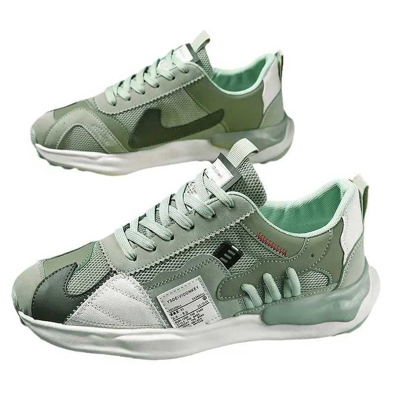 Summer new mesh breathable shoes Casual Versatile Mens Sneakers Shoe Outdoor fi Shoes Lace Up Male Flats Tenis ZapatosXJ250517
