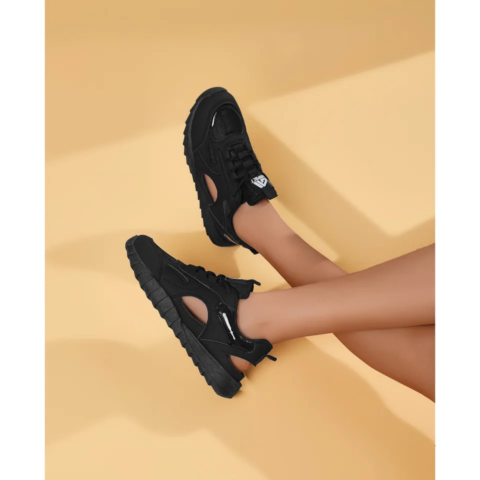 Womens Breathable Thick-Sole Casual Sneakers Durable Outdoor Running/Walking Shoes with Fashion n for Gym Daily Wear 250515