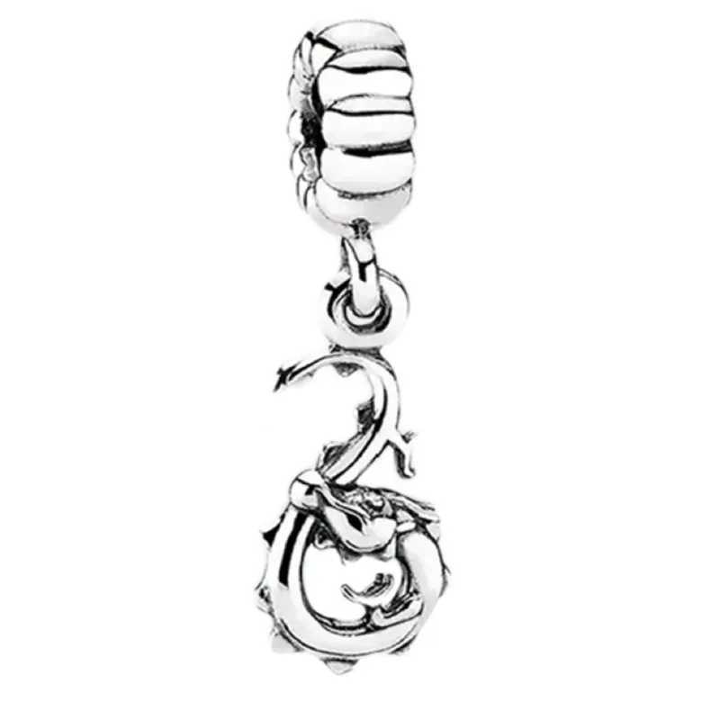 Hot Sale 12 Constellations 925 Sterling Silver Jewelry Bead Tiger Dog Horse Dangle Charm Bead Fit Original Bracelet GiftXJ250517