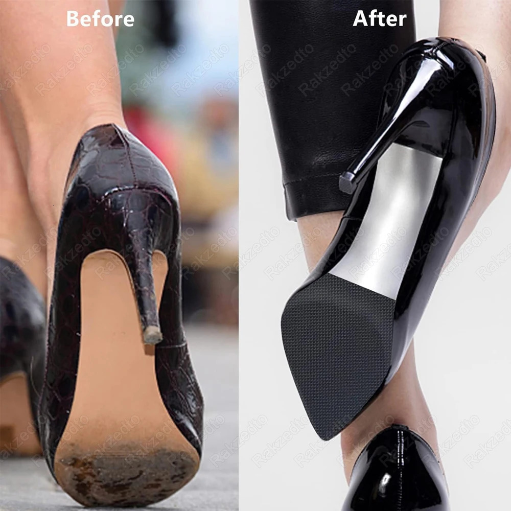 Rubber Soles for Shoes Repair Wear-resistant Sole Protector Sneakers High Heels Shoe Bottom Grip Anti Slip Outsole Replacement 250515