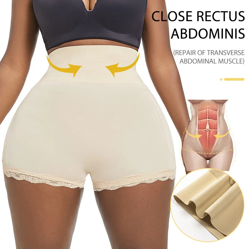 Hip Butt Enhancer Butt Lifter Padded Pes Pads Shapewear Bottom Enhance 6XL Hip Dip Smooth Women Body Shaper Pes 250517
