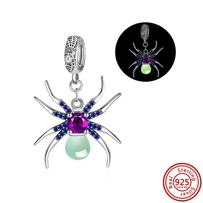 Hot Sales S925 Sterling Silver Bee Spider Star Charms Beads Fit Original Pantaro Bracelet Women DIY Jewelry Fashion Gifts MakingXJ250517