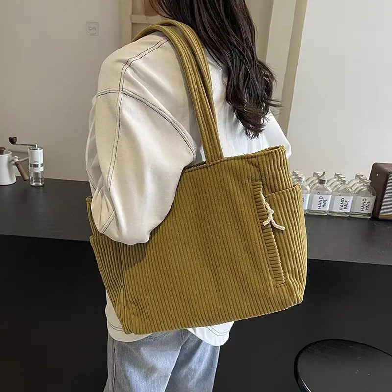 autumn and winter casual shoulder shopping bag high-end sensory communication tote bag 250516