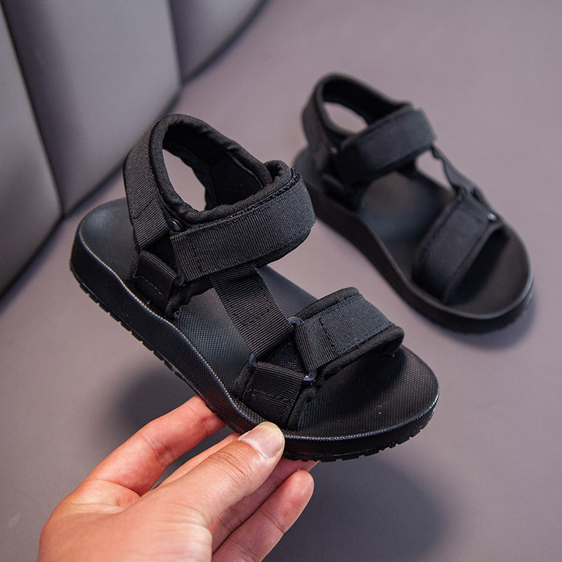 Children Sandals Boys Girls Summer Comfortable Soft Sole Non Slip Sandals Cutefeet Toddler Kid Flat Bottom Sandals Shoes Sizes US5.5C-US4Y C0713