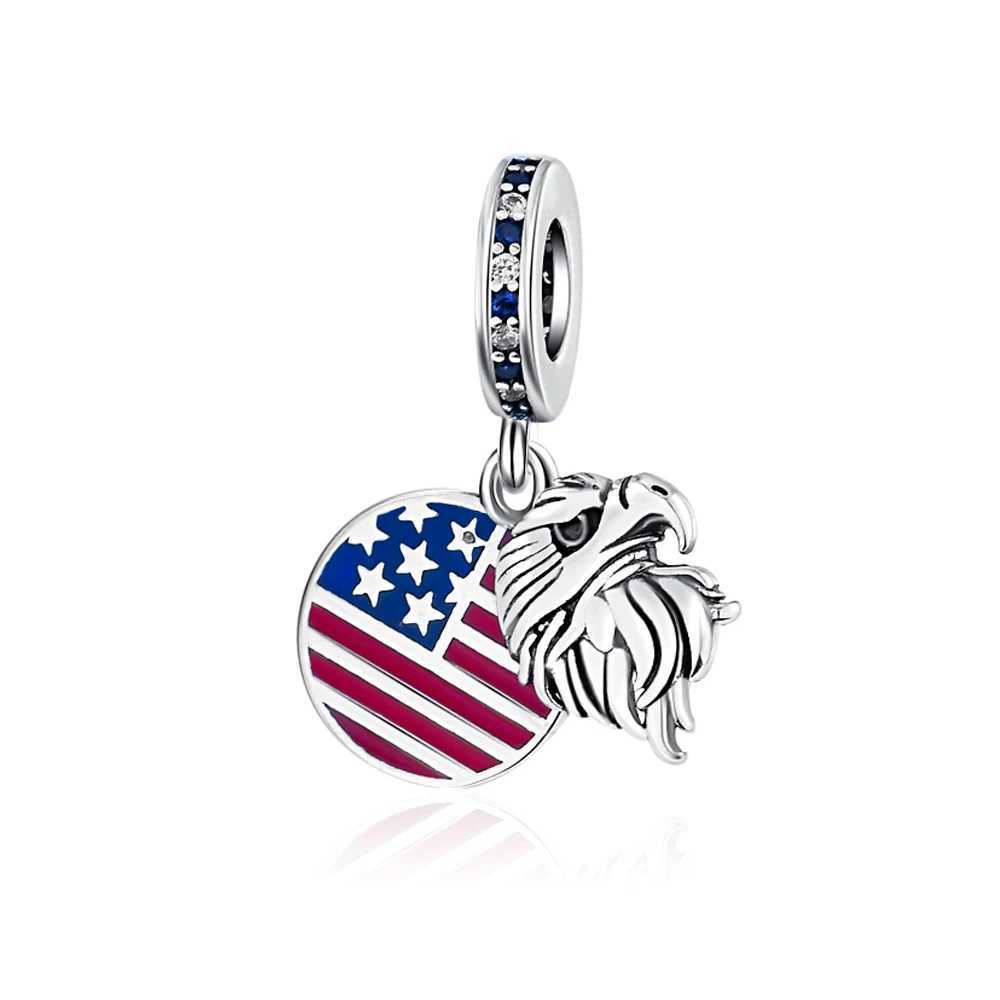 925 Sterling Silver The Paris Tower UK Spain Ukraine Pendant Bead Diy Fit Original Pendant Charm Bracelet Necklace Women JewelryXJ250517