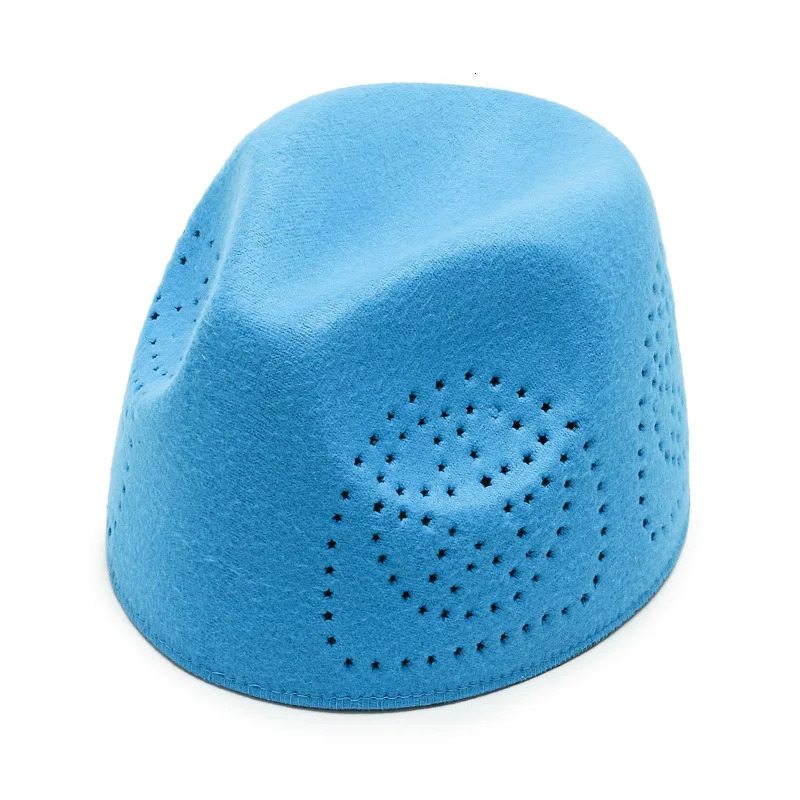 Muslim Hats Spring Winter Grey Blue Prayer Elegant Caps for Men Dubai Saidi Fedoras Headmade Gifts Fashion Products 250516