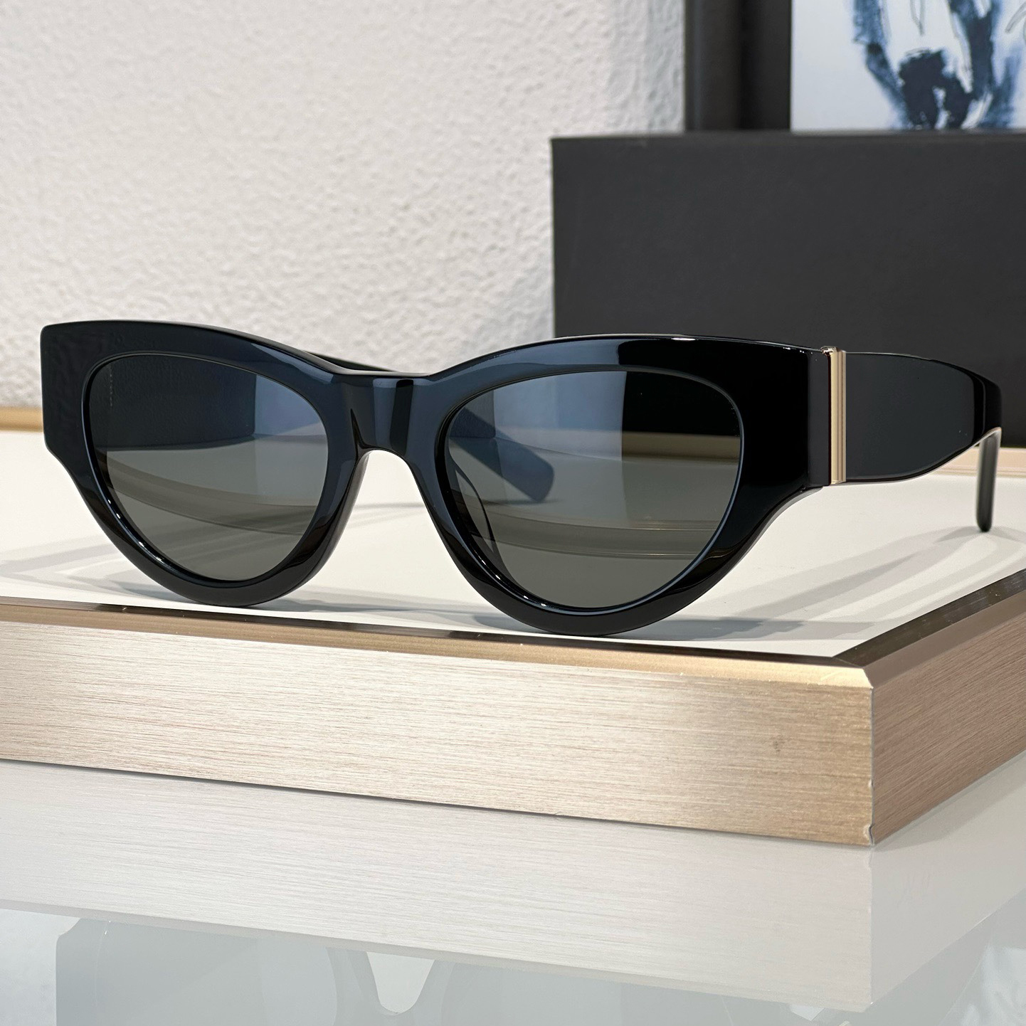 Women Sunglasses Luxury Lunette Luxe Homme Best Letters Mica Glasses Fashion Anti Blue UV400 Glasses Anti-Uv400 SL M94 SL M115 SL557 SL276 SLM136