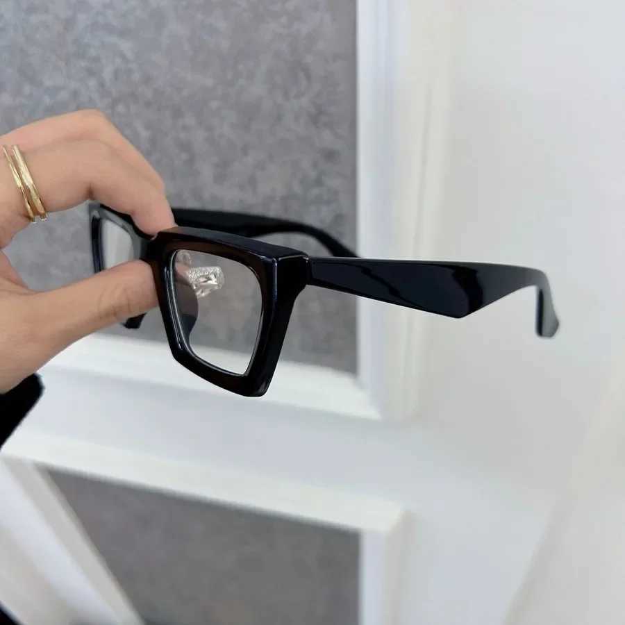 Fashion Elegant Square Eyeglasses Frames Women Men Transparent Clear Brand Designer Optical Casual Frame OculosXJ250516
