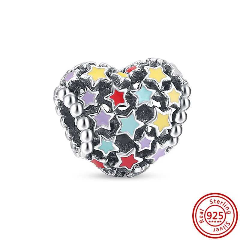 Hot Sales S925 Sterling Silver Bee Spider Star Charms Beads Fit Original Pantaro Bracelet Women DIY Jewelry Fashion Gifts MakingXJ250517