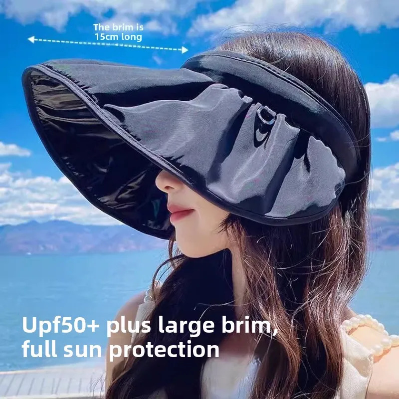 Sun Protection Hat Large Brim UV Summer Outdoor Sports Womens Shell 250517