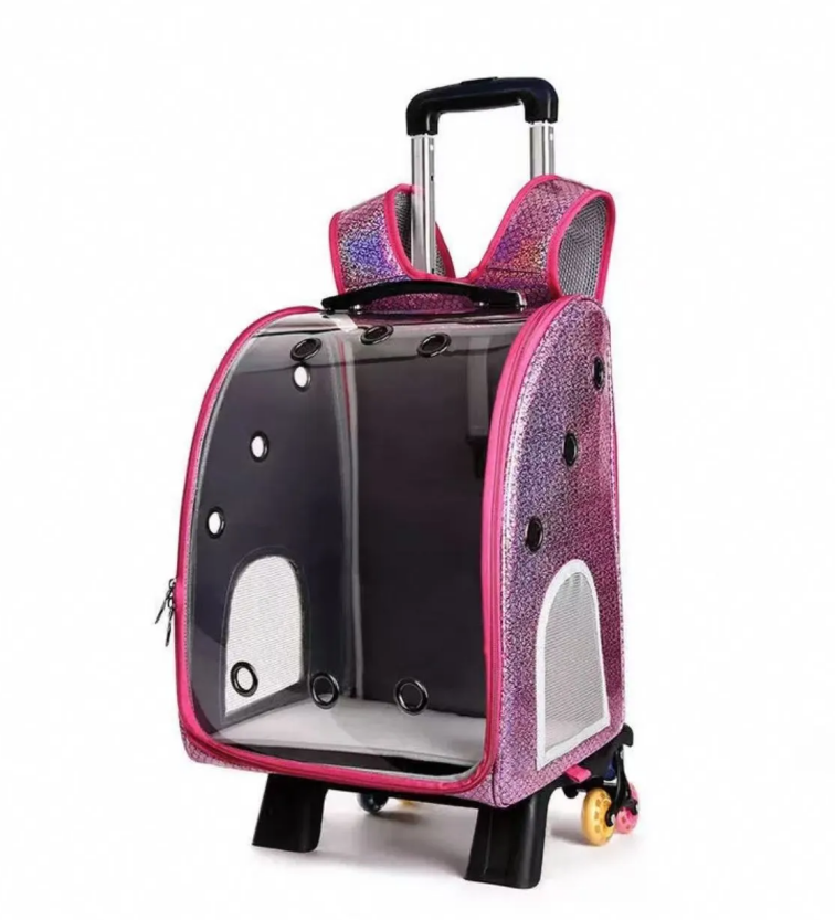 Pet rabbit portable backpack for outdoor activities, dwarf Dodge rabbit, summer carry out special basket, portable small cart cage
