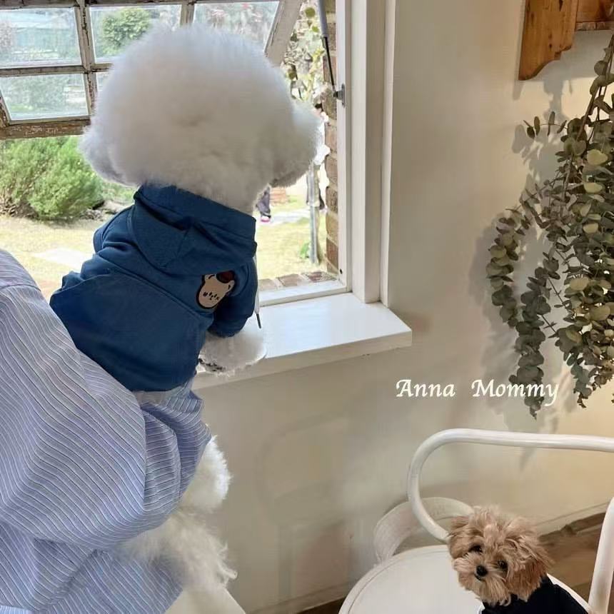 T00229 Dog Scarf Cute Bib Plaid Rabbit Shawl Pet Cat Bib Decoration Bib Small Dog