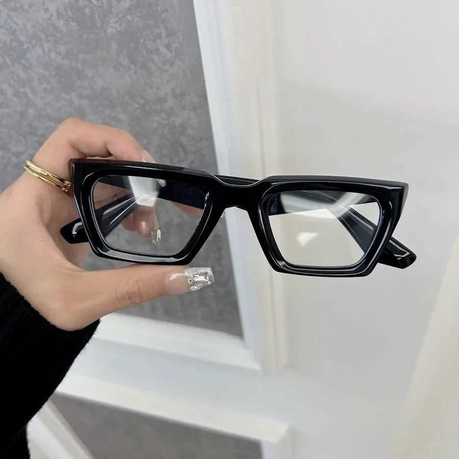 Fashion Elegant Square Eyeglasses Frames Women Men Transparent Clear Brand Designer Optical Casual Frame OculosXJ250516