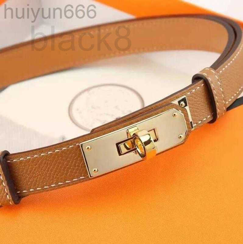 Belts Designer 10a mirror quality belt women thin leather belts for designer men ceinture luxe soft small buckle ladies luxury 18mm width fashionable brown OE3F