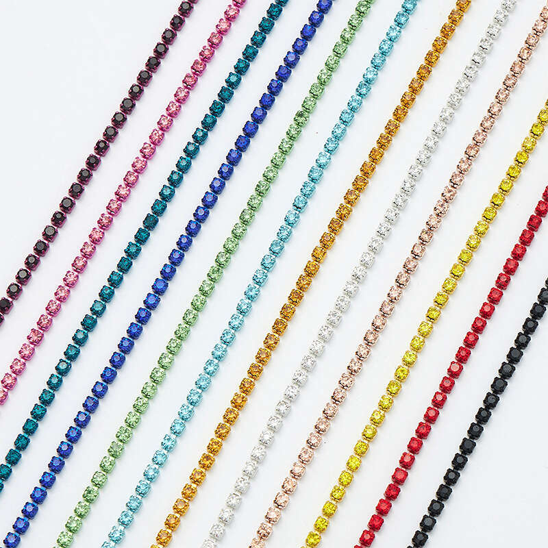 New Electrophoretic Water Color Dense Claw Handmade DIY Dia Chain Material