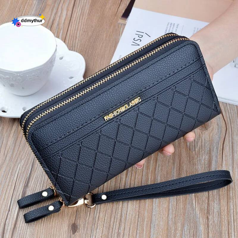 Long Women's Purses Tassel Coin Purse Card Holder Wallets Female Clutch Money Bag Pu Leather Wallet ddmythur