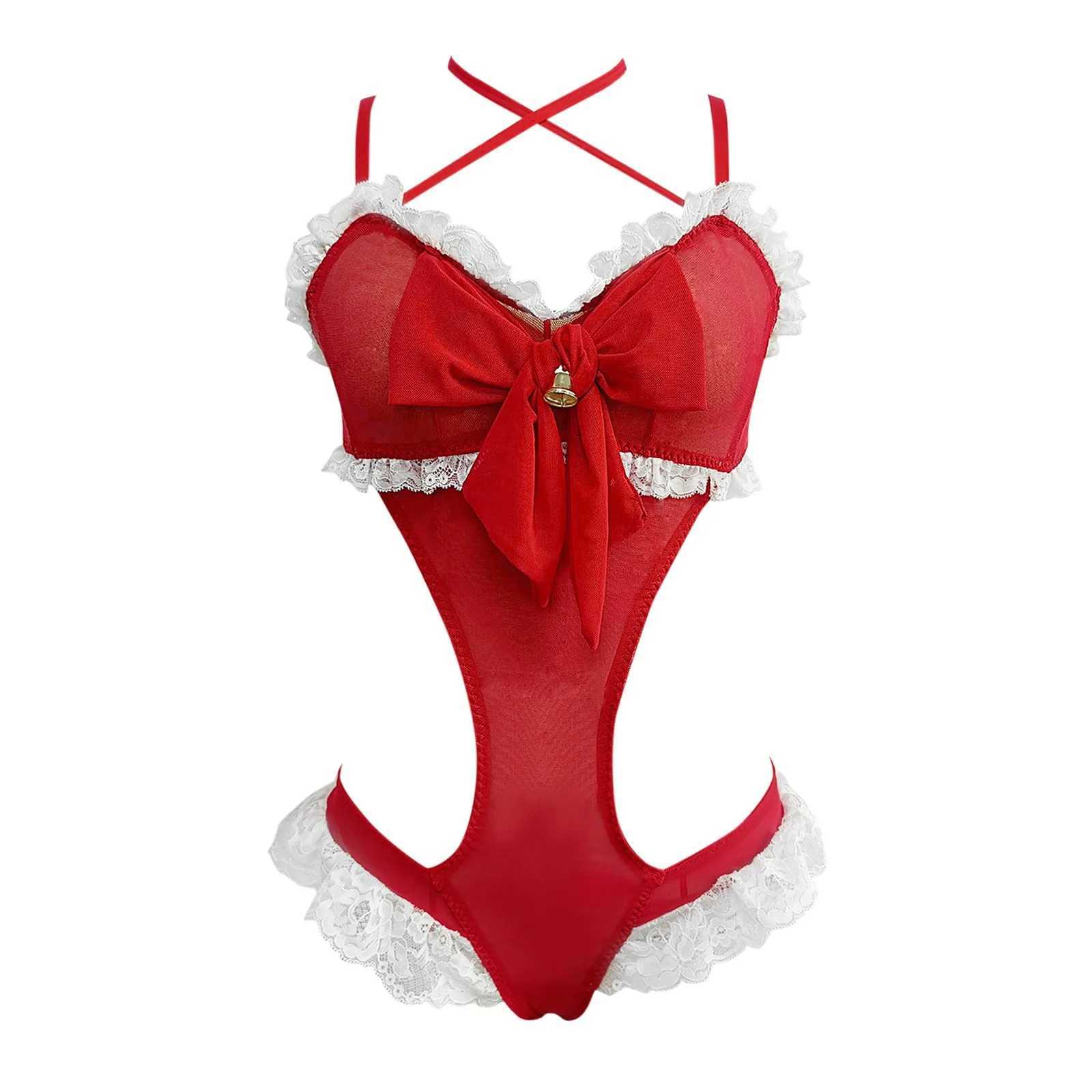 Womens Sexy Costume Outfit Lingerie Cosplay Sets French Bedroom Clothes Sexy Lingerie Set Lingerie Sexy Woman Push Up R250517 - view 4