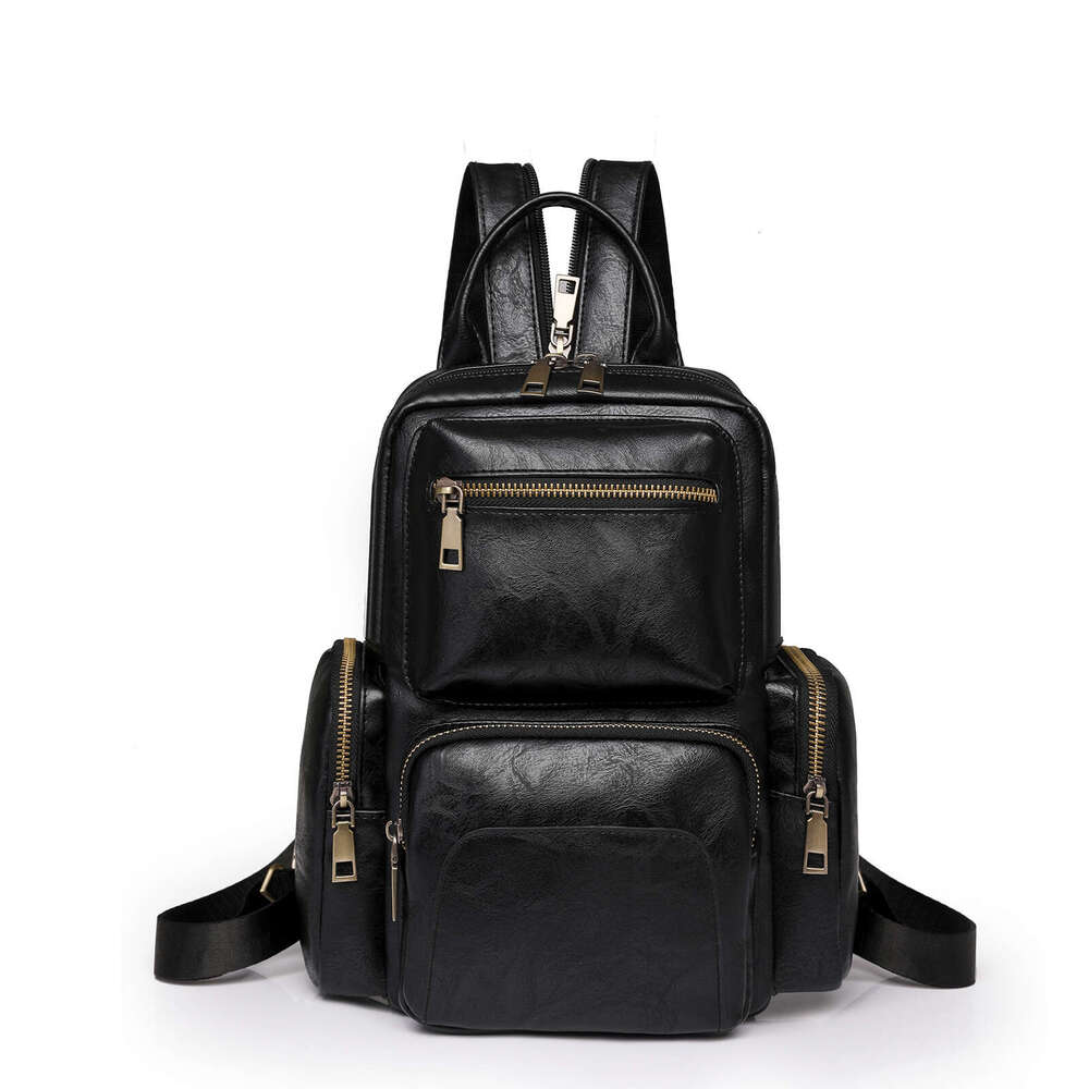Handbag PU Small Outdoor Leisure Travel Chest Bag New Dual-Purpose Women's Backpack