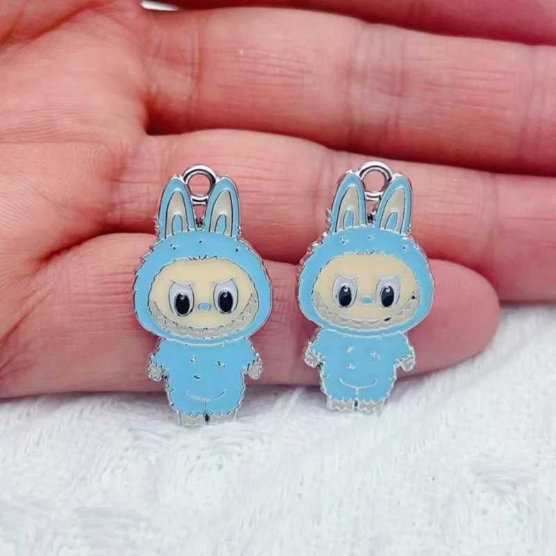 10pcs Cartoon Anime Charm for Jewelry Making Enamel Necklace Bracelet Pendant Diy Accories Making Metal PlatedXJ250517