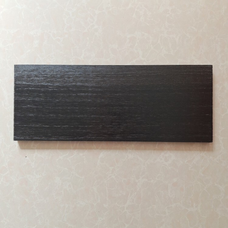 carbonization dyeing paint board Paulownia wood UV black white storage Nordic style straight partition