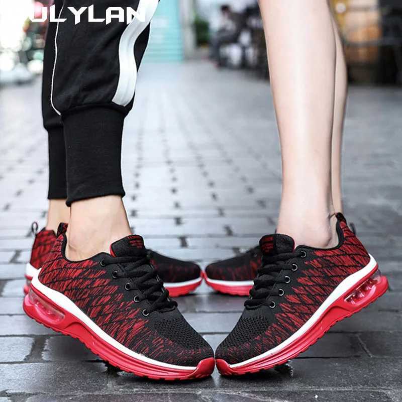 Oulylan Sports Shoes Men Running Shoes Breathable Mesh Women Brand Sneakers Lightweight Casual Tennis Shoes Luxury Male Tennis W250517