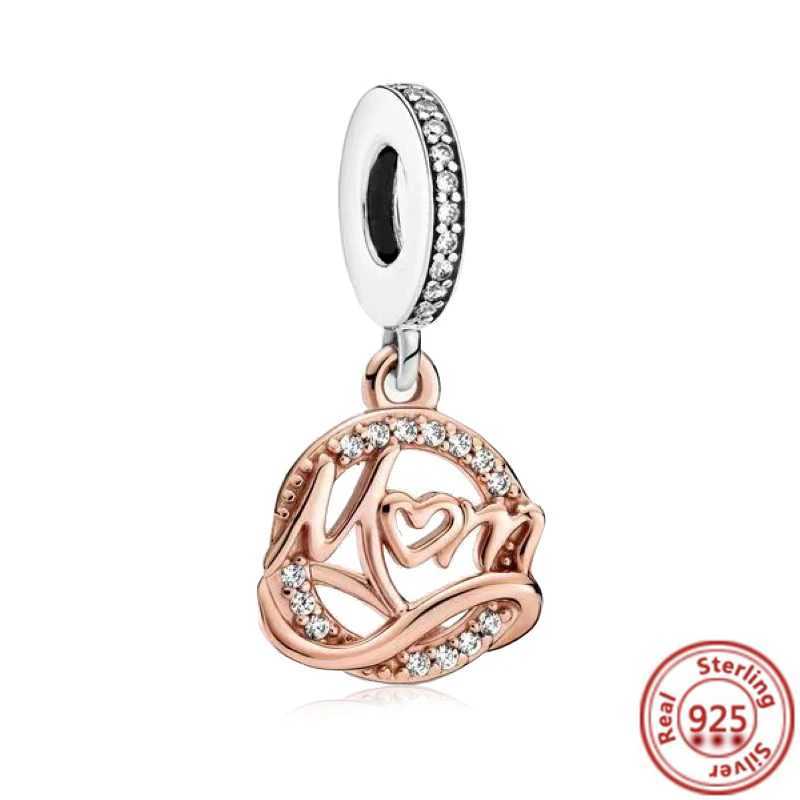 Fit Original Pantaro Charms Bracelet Mothers Day Gifts Women Jewelry 100% 925 Sterling Silver Forever Family Mom DIY BeadsXJ250517