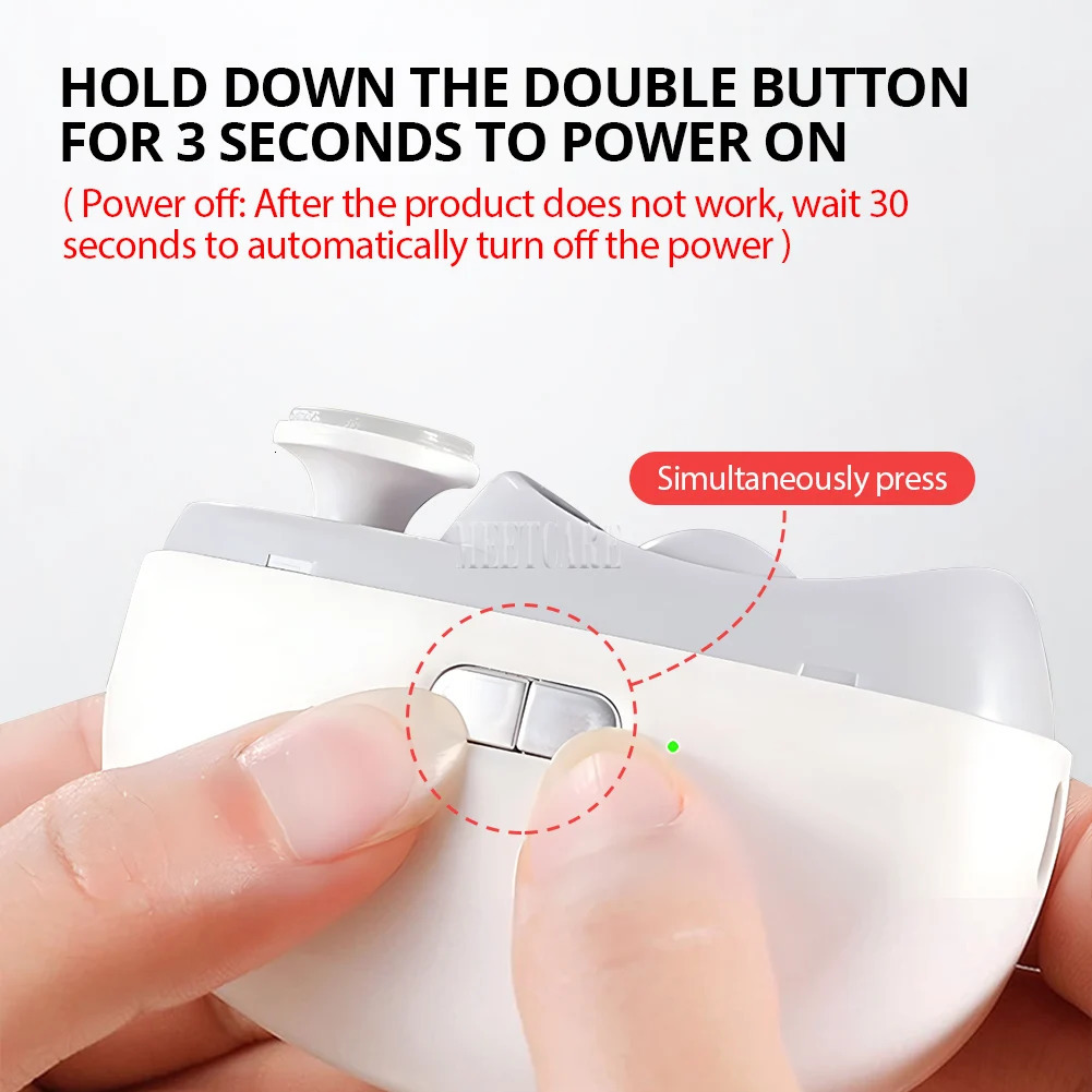 2in1 Wireless Nail Clipper Grinding for Adult Child Nail Grinder Polish Trimmer Machine Portable Finger Toe Nails Cutter Tool 250517