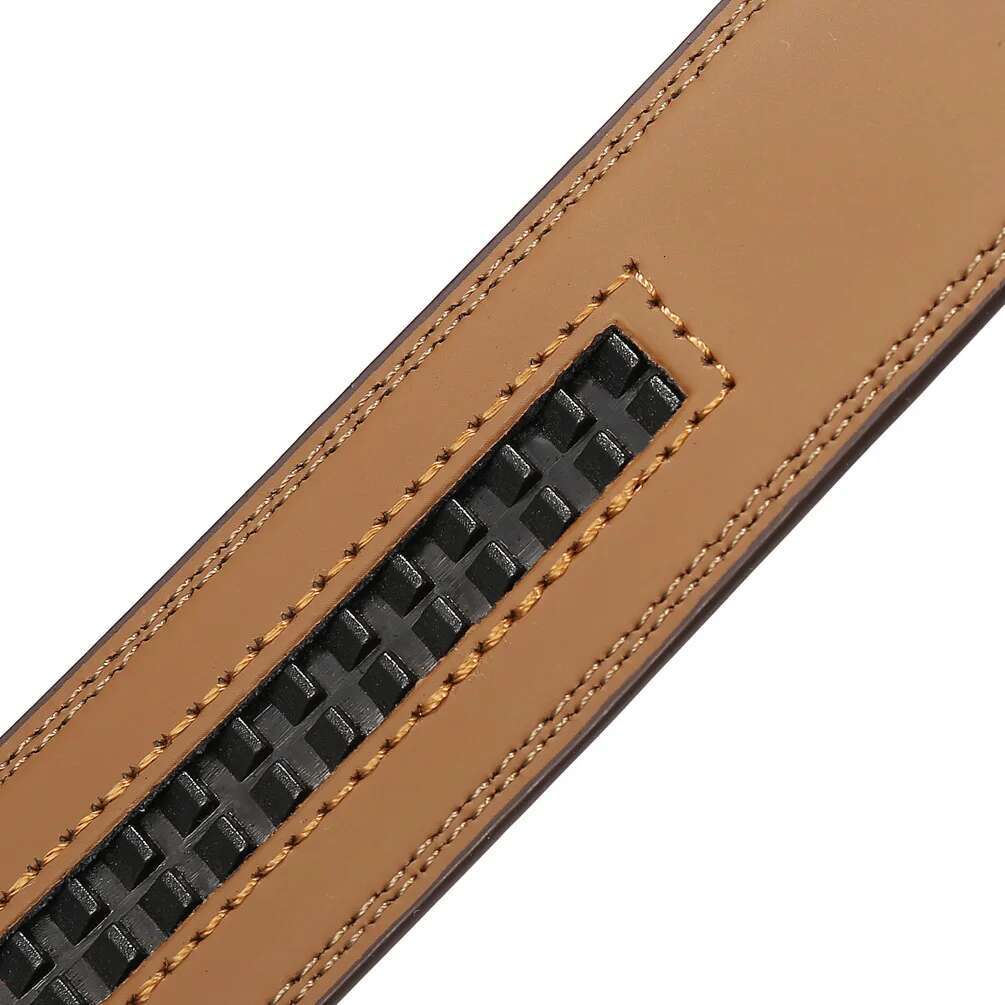30mm 31mm Width No Buckle Belt For Men Black White Coffee Red Mens Leather Belts Without Buckles High Quality Strap