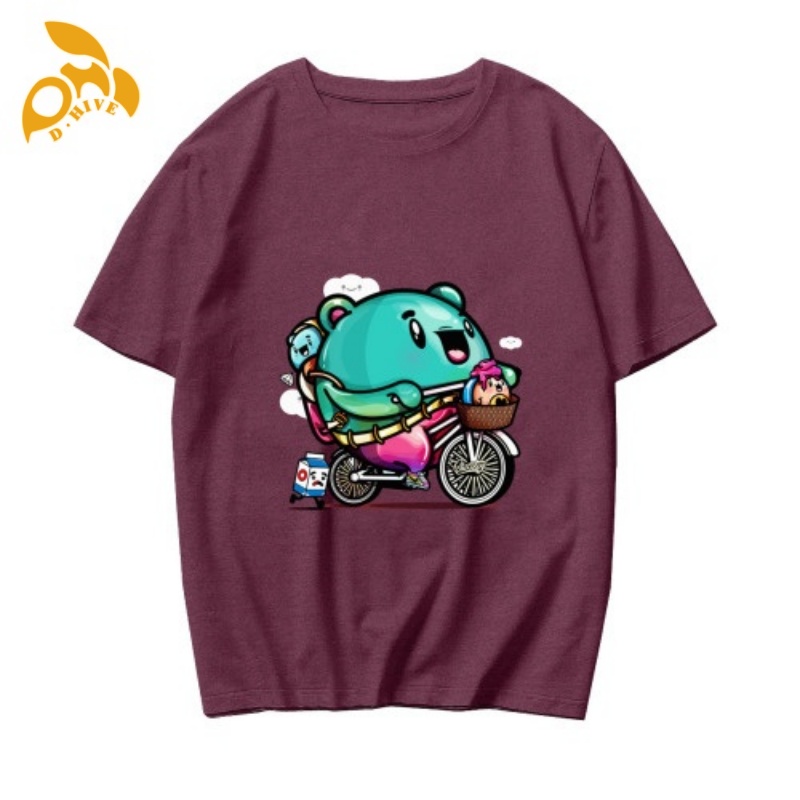 Free Shipping Designer Professional Customized Women's Plus-size summer T-shirt printed fashionable casual and cute short-sleeved women's si