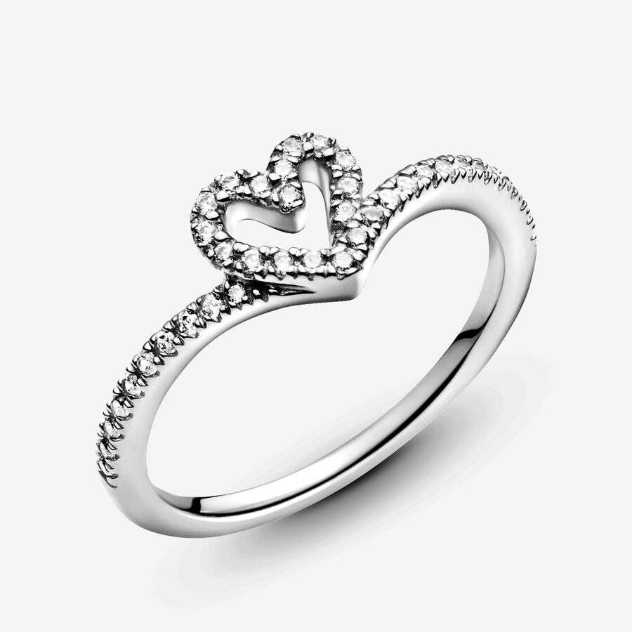 Fashion Women Girls Letter Rings Stainless Steel Silver Gold White Zircon Hollow Crown Heart Retro Letter Circle Stone Jewelry A Gift