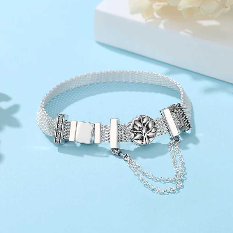 New Original 925 Silver Bracelets Charms Heart Letter A-Z Clip Charm Fit Pan Reflections Bracelets Women DIY JewelryXJ250517