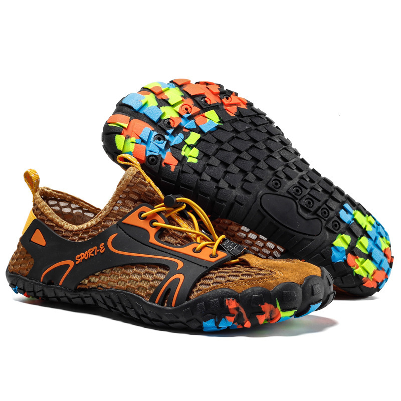 Ultra breathable water wading outdoor quick drying and durable shoes designed by fashionable sand stall anti slip fishing shoes and hiking shoes