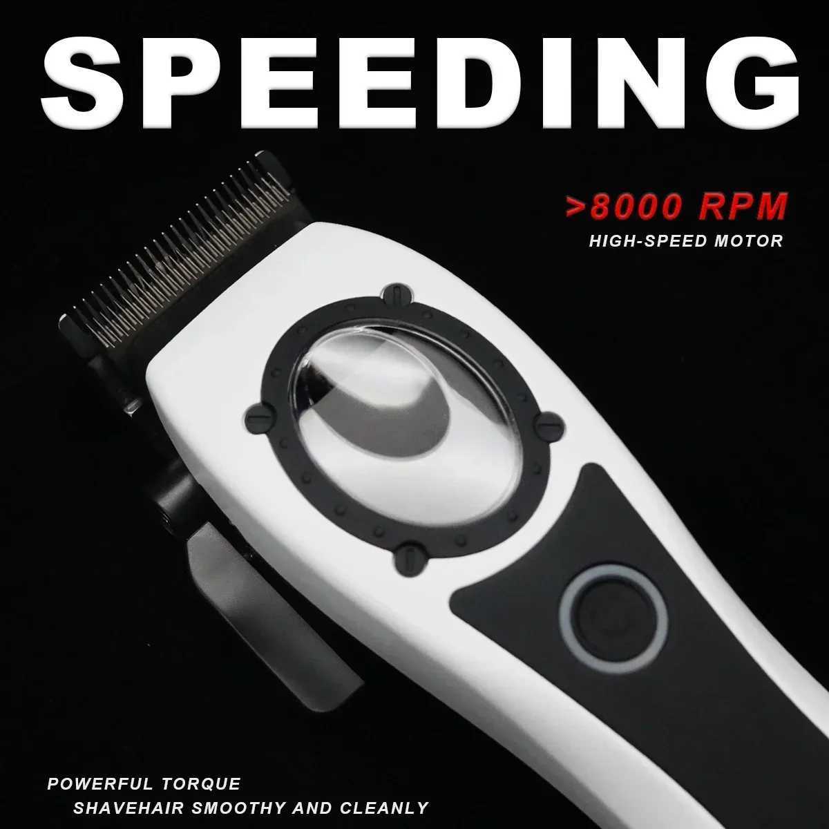 Hair Clipper DLC with Base Charger with White cover Cordless Professional Hair Cutting Machine Hair Trimmer R250517