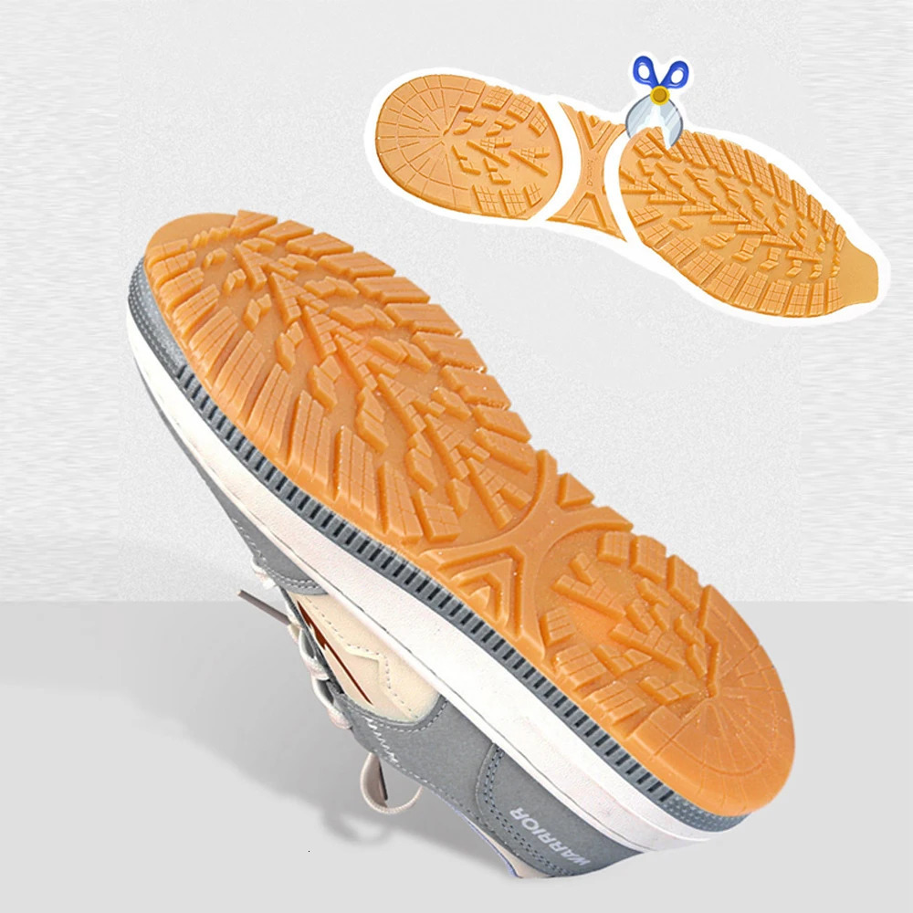 1 Pair Full Sole Protector Sole Sport Sneaker Repair Worker Rubber Shoe Soles Anti Slip Foot Pad Non-Slip Sole Stickers Pads 250515