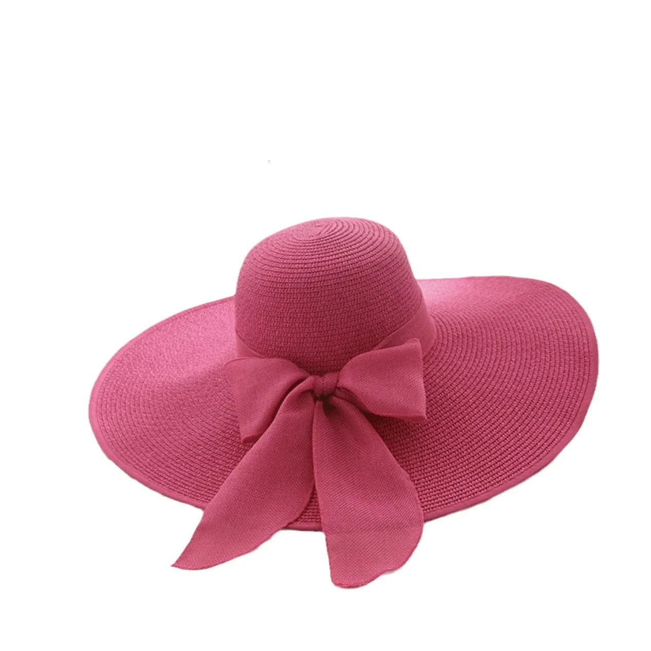 The straw hat womans summer widebrimmed sunprotective beach a versatile sun for outings 250517