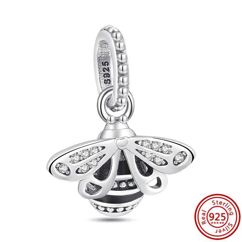 Hot Sales S925 Sterling Silver Bee Spider Star Charms Beads Fit Original Pantaro Bracelet Women DIY Jewelry Fashion Gifts MakingXJ250517