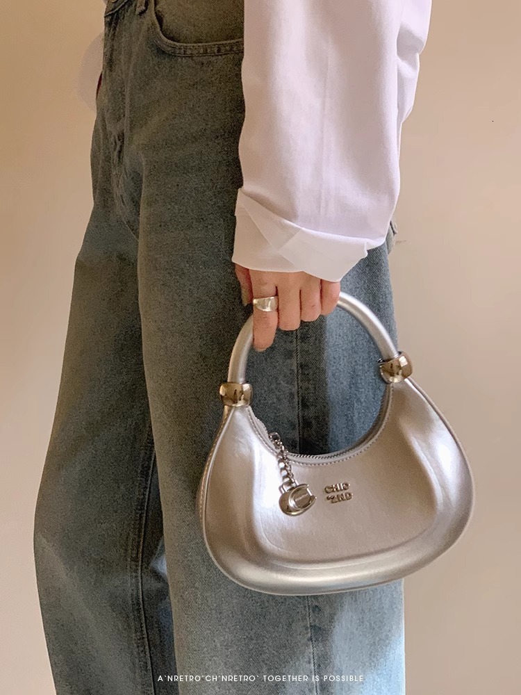 Hailey's Diary Crescent Women's Summer Small Handbag, Single Shoulder Crossbody Bag, 2025