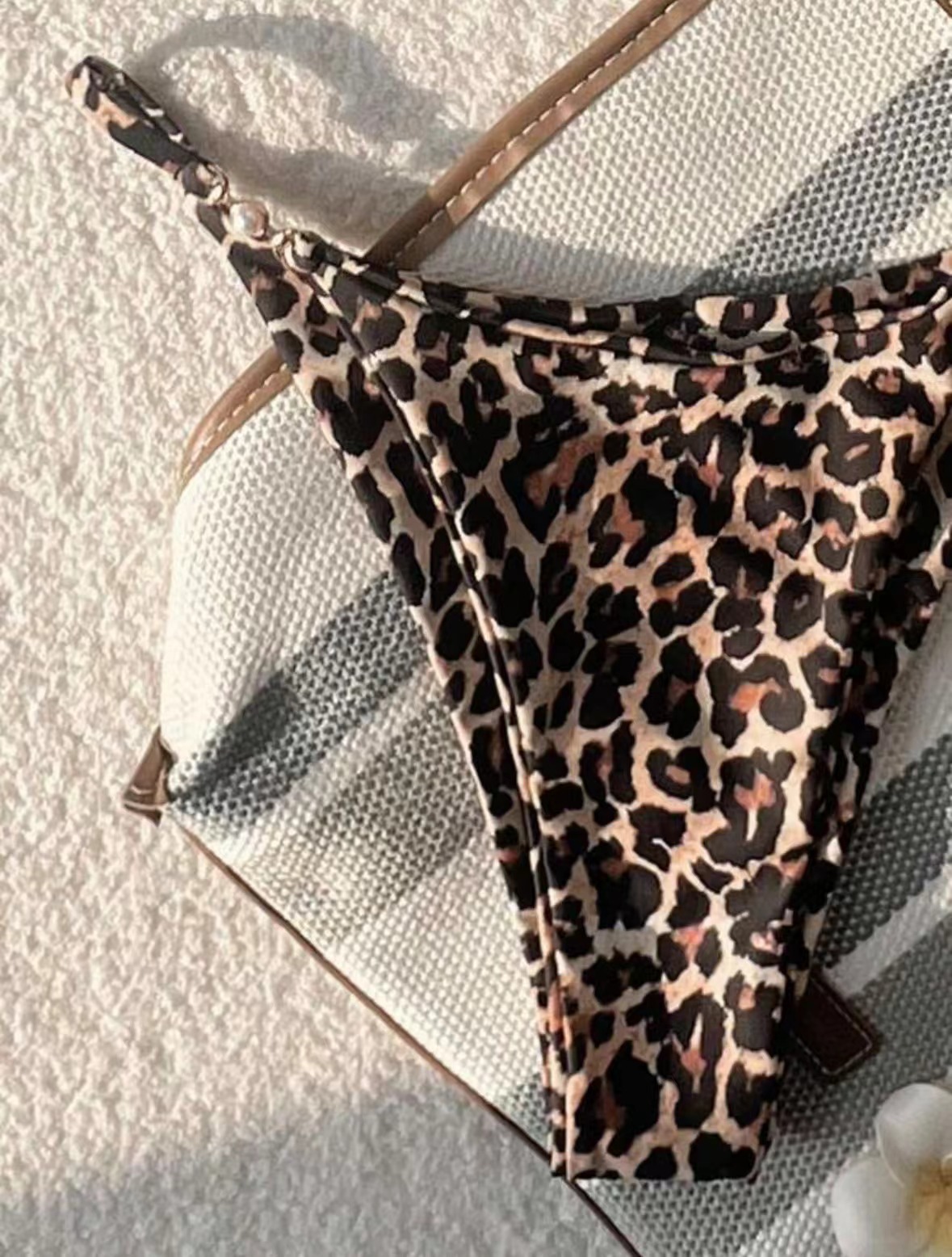 Sexy Leopard Print Bikini Set for Women - Alluring Two-Piece Swimwear