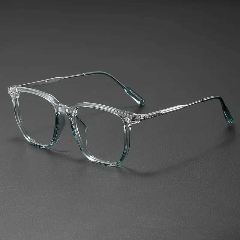 Fashion Optical Glasses Frame Women Anti Blue Light Men Business Large Square Eyeglasses Vintage Prescription EyewearXJ250516