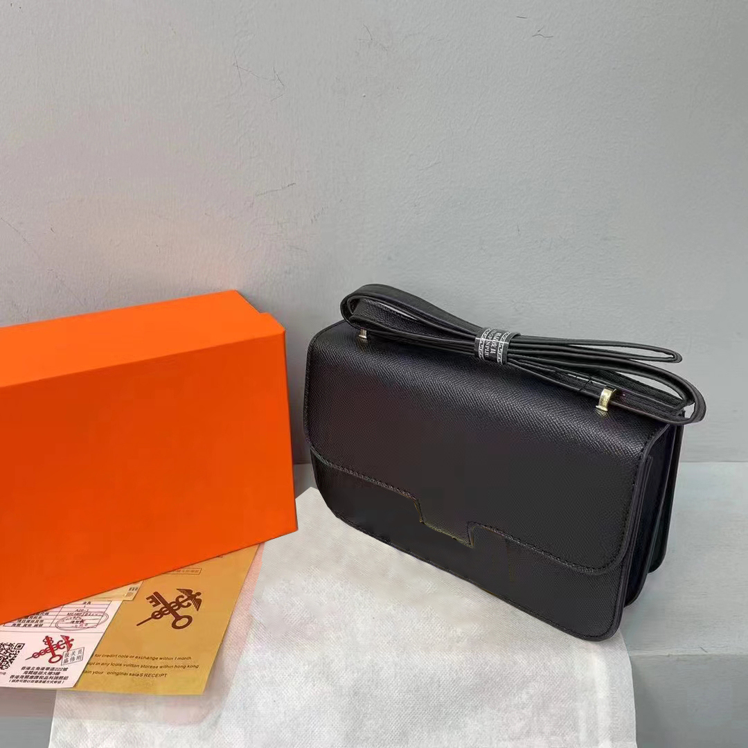 Designer constance's Bag s Woman Date code serial number Leather women purse messenger shoulder body stewardess bag