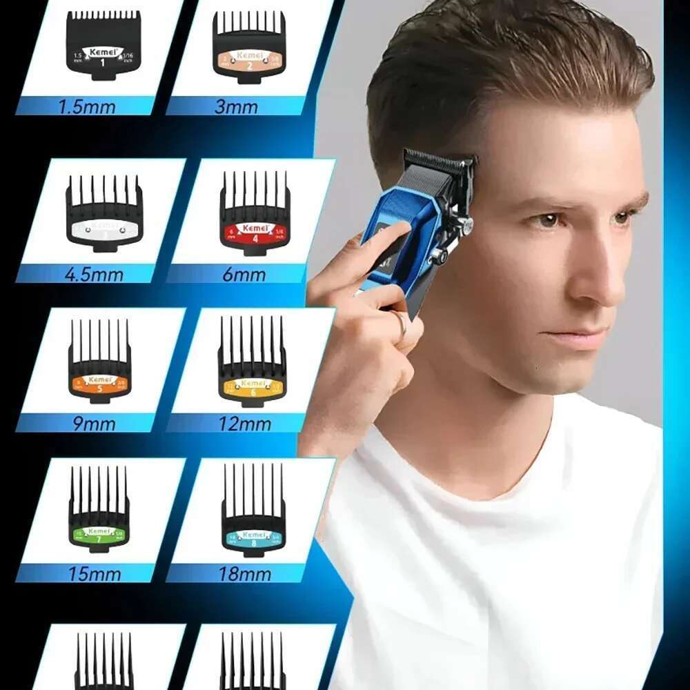 Kemei 2796 Barber Clipper Professional 9000 RPM Motor Haircut Hine Electric Trimmer Hair Cutter For Men
