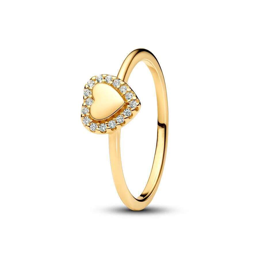 2025 New Engravable Heart Halo,Double Band,Eternity Channel Ring,Fit for Birthday Anniversary,Fashionable Single Product,DIY
