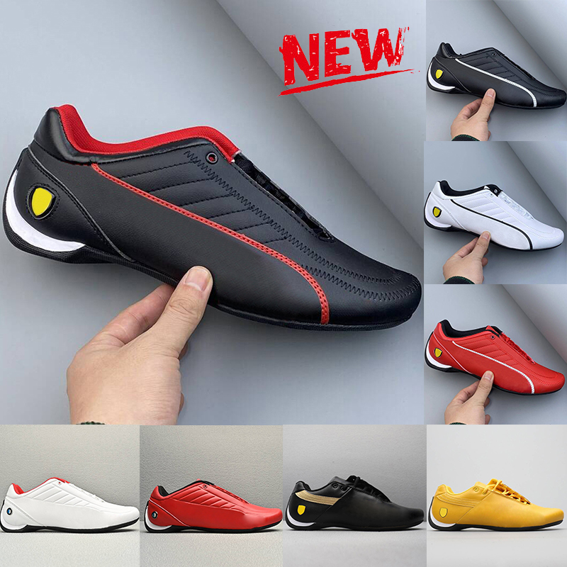 Runner Sneakers for Men Women Designer shoes Scuderia Leather driving shoes SF M Motosport Future Kart Cat 5 ultra Flat Running Sneaker Mens Leather Outdoor Trainers