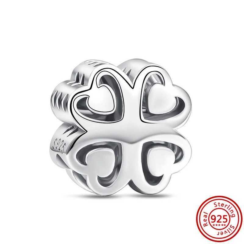 Fit Pantaro S925 Original Charm Bracelet For Women Gift Jewelry Sterling Silver Butterfly Fish Bone Lucky Leaves Bell BeadsXJ250517