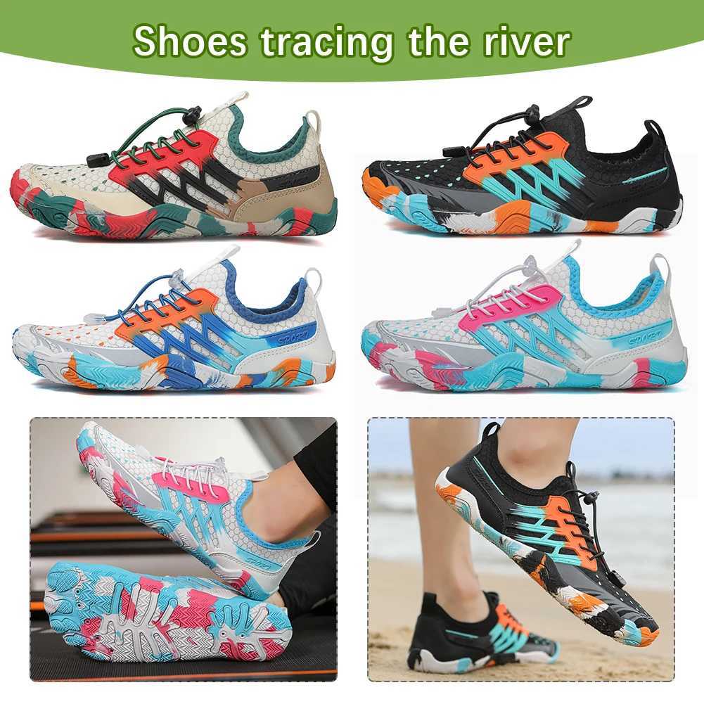 Water Shoes Lightweight Aqua Shoes Non-slip Fitness Shoes Barefoot Beach Shoes Breathable Quick Drying for Outdoor Beach W250517