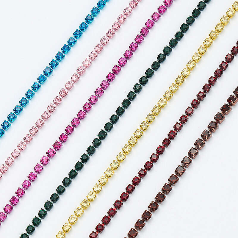 New Electrophoretic Water Color Dense Claw Handmade DIY Dia Chain Material
