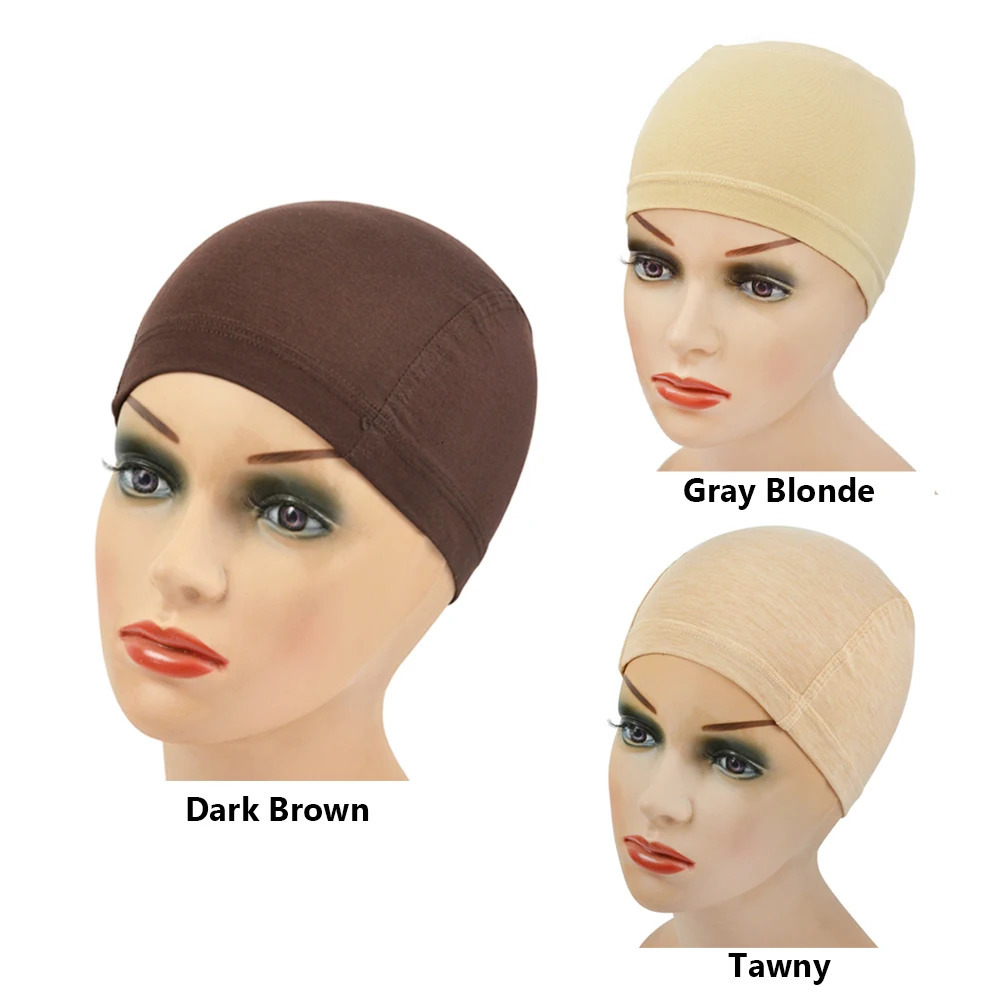 Bamboo Fiber Wig Cap for Women Comfortable and Elastic Wig Cap Wearing under Wigs 250513