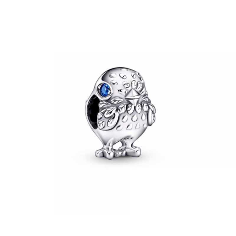 DIY Charm Jewelry New Animal Series Dragon Cat Dog Owl Koala Horse Dangle Bead Fit Original 925 Sterling Silver BraceletXJ250517