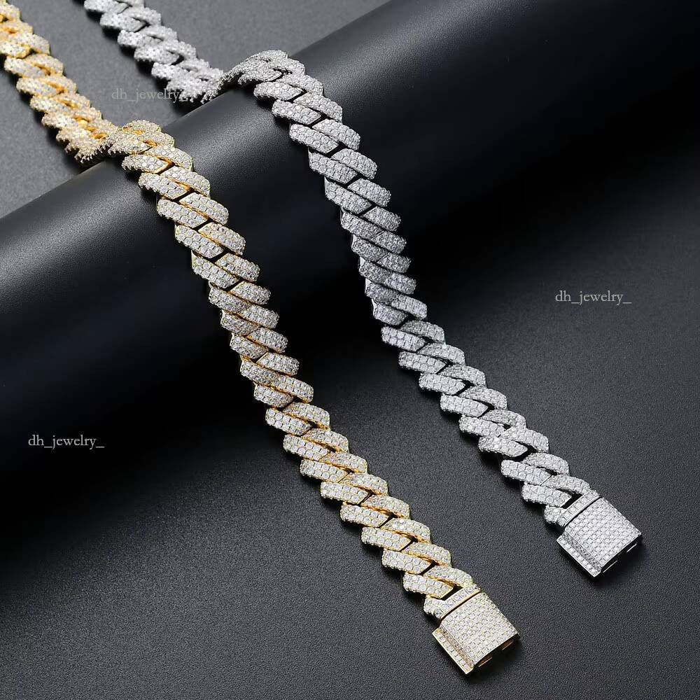 Wholesale Bling Jewelry Hip Hop Cubic Zirconia Men Necklace Crystal Iced Out Jesus Pendant and Cuban Link
